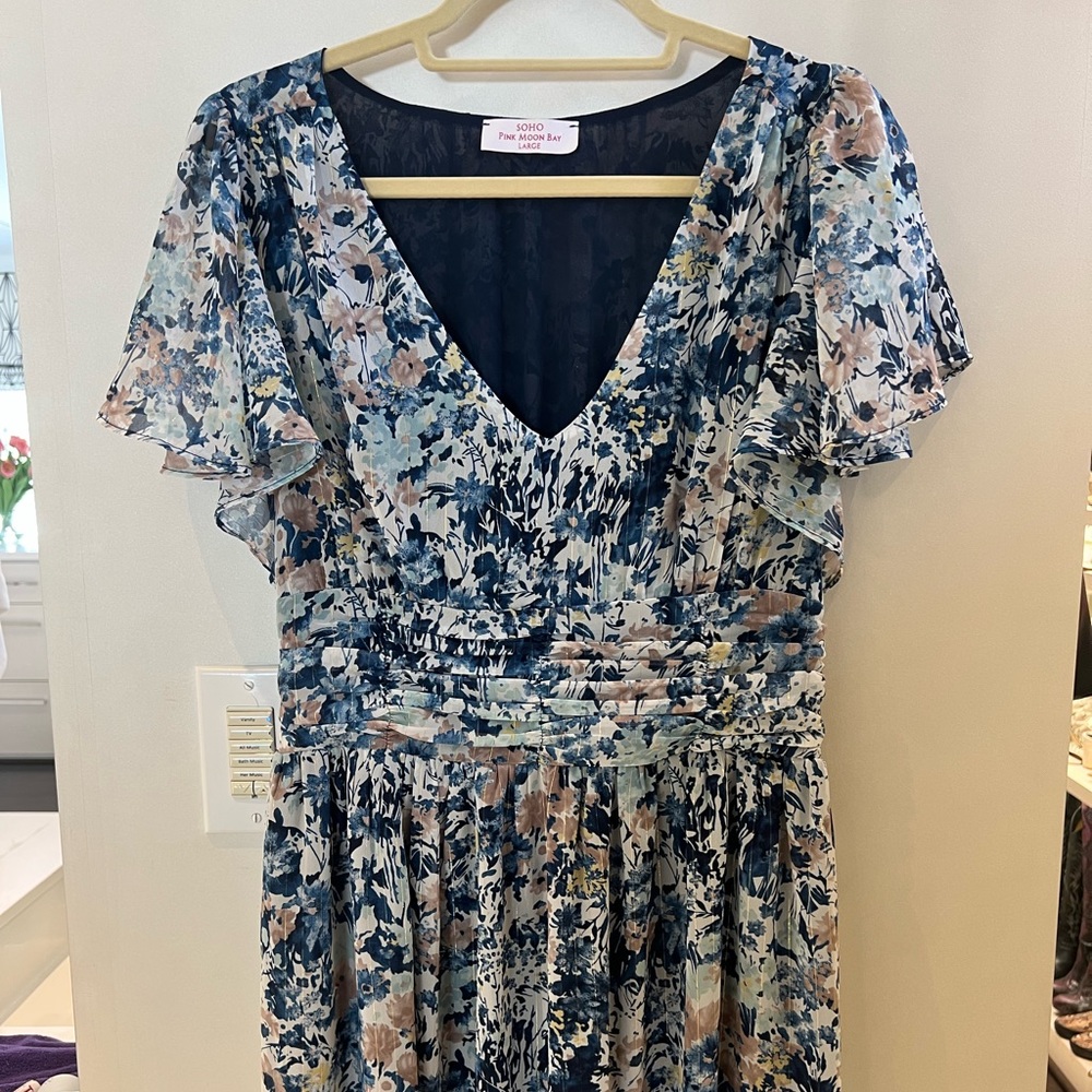 SOHO Pink Moon Bay Dress (Size L)